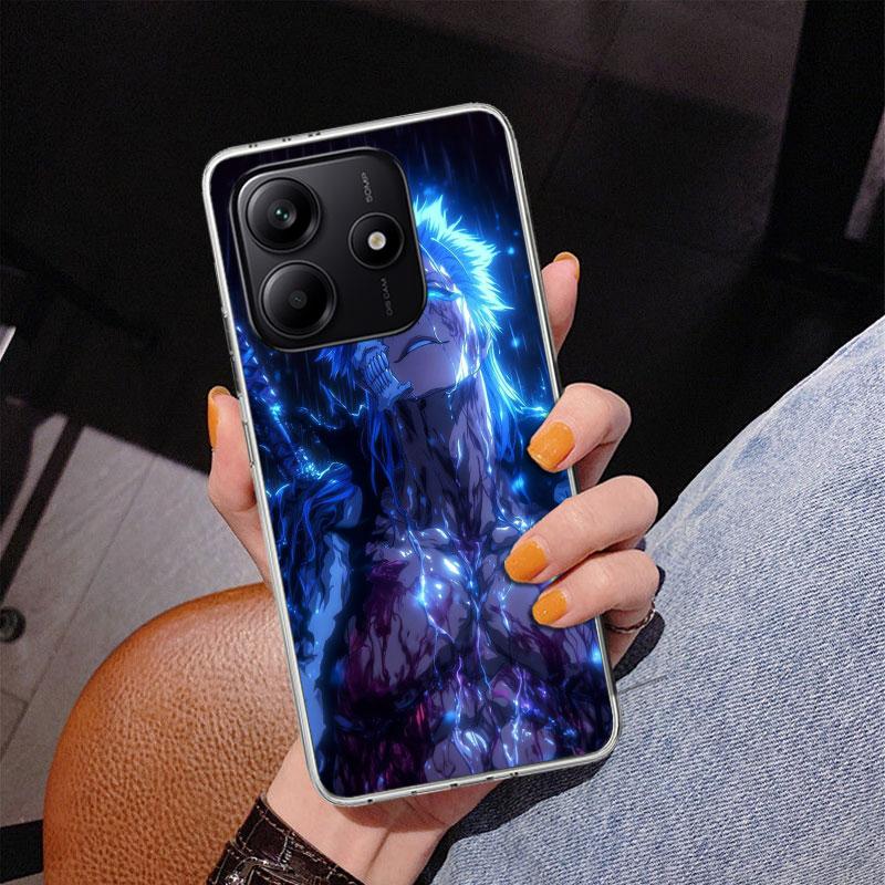Grimmjow 6 Bleach Phone Case For Xiaomi Redmi Note 15 14 13 12S 12 11 Pro Plus 14S 11S 11E 10 10S 11T 5G Personalized Cover Redm