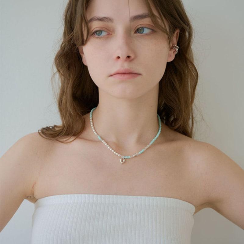 XI`ANN Embrace Skyblue Beads N Embrace Bead Necklace (sky Blue)