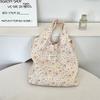 5 Embossed Vest Bag Large Capacity Shoulder Handbag Daily Leisure Student Print Female