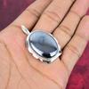 Shungit Hänge, 925 Massivt Sterling Silver Ädelstenssmycken, Handgjort Hänge, För Thanksgiving