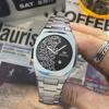 Men Gold Watches Top Brand Luxury Stainless Steel Watchband High Quality Male Clock Creative Design Date Wristwatch