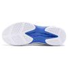 New LiNing CS6 Slip Resistant, Abrasion Resistant, Breathable Low Top Badminton Shoes Unisex White Blue AYTS055-2
