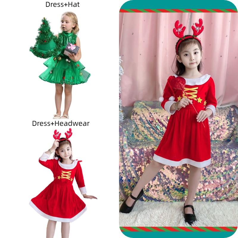 Girls Christmas Costume For Cosplay Cute And Lovely Princess Style European And American Fashion