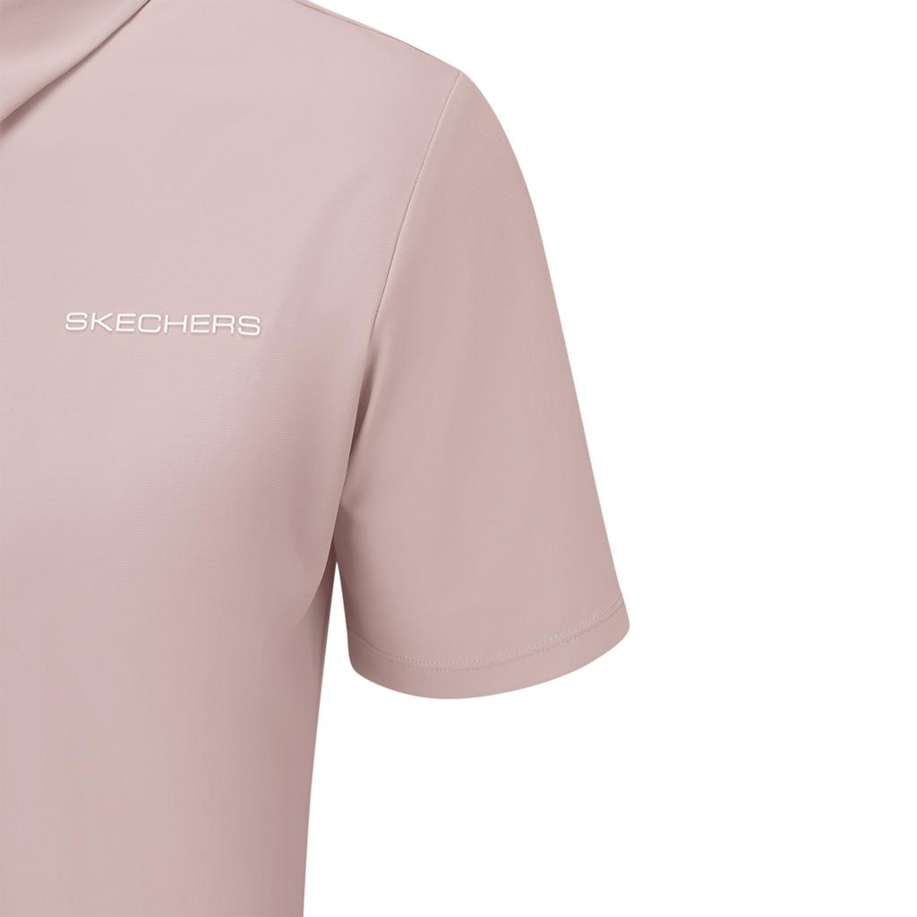 Skechers Quick-Dry Sports Casual Short Sleeve Polo Shirt Women tops P326W036-02J2