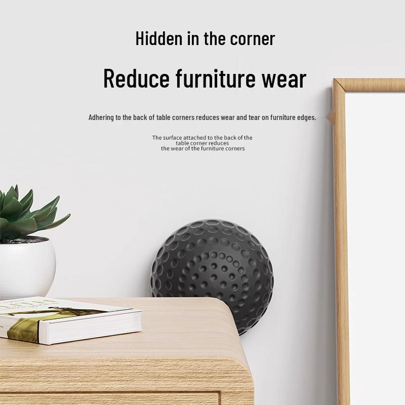 Silikonová protikolizní podložka pod kliku a zarážka