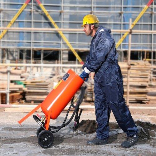 VEVOR 37,9 L Hochleistungs-Sandstrahlgerät 60-110 PSI mit 2 Düsen & 7,5 ft/228,6 cm Schlauch