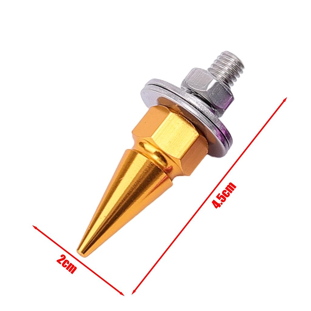Aluminium Alloy with M6 Threaded Tip Screws CNC Car Styling License Plate Bolts for Fender Washer Bolt Engine Bay Dress Up Kit