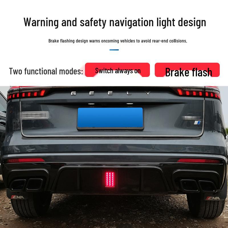 Geely Xingyue L 2021-2024 Rear Spoiler Navigation Light & Exterior Trim Parts