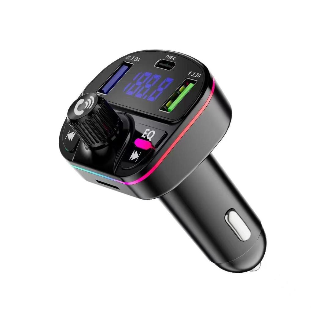 A8-A18 Bluetooth-FM-Transmitter fürs Auto und Dual-USB-PD-Ladegerät 3,1 A