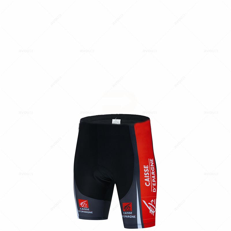 Caisse D'Épargne Cycling Jersey Set Summer Breathable Men Clothing MTB Bike Clothes Bicycle Uniform Maillot Ropa Ciclismo Hombre