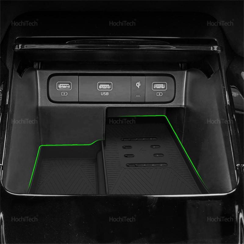 Fast Wireless Charging Pad Non-Slip Mat Car Storage Lightweight Phone Wireless Charger Mat for Kia Sorento MQ4 2025-2025 2025
