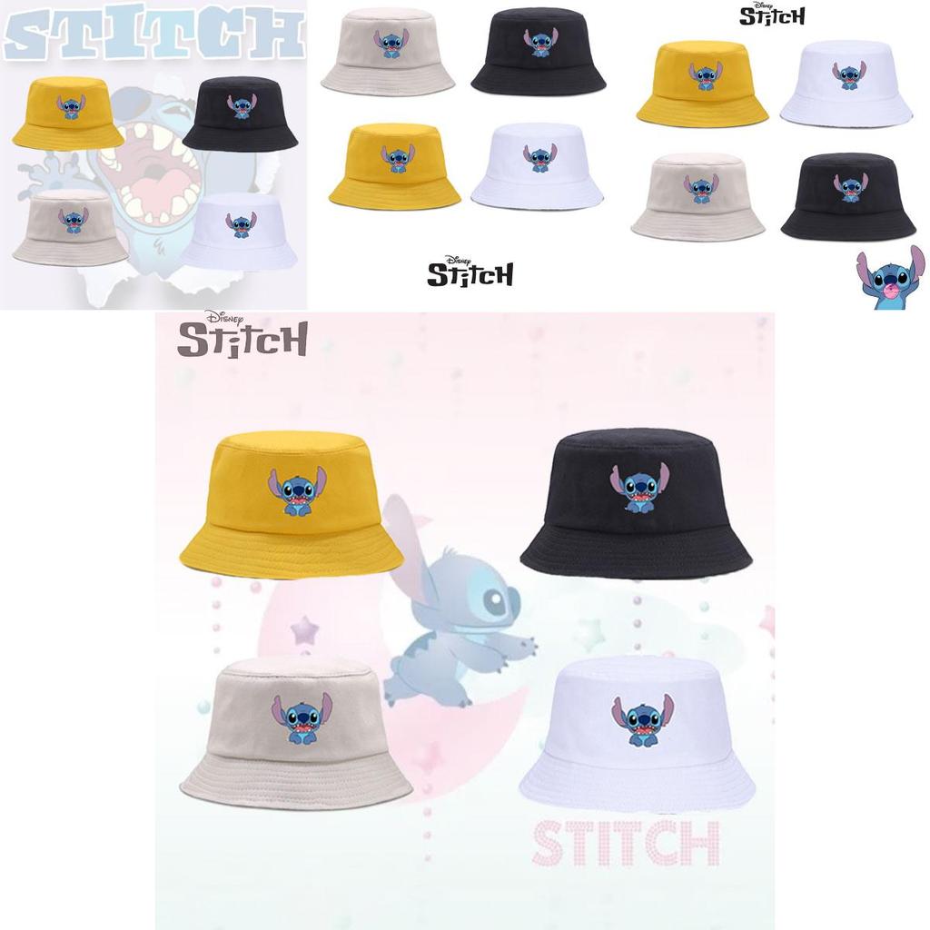 Disney Lilo And Stitch Stitch Pink Tie Dye Bucket Hat Uv Protection And Breathable Fabric