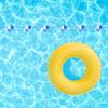 Corda di Sicurezza per Piscina 5m Corda Galleggiante Cima di Corsia Attrezzatura per Piscina (11 Palle)