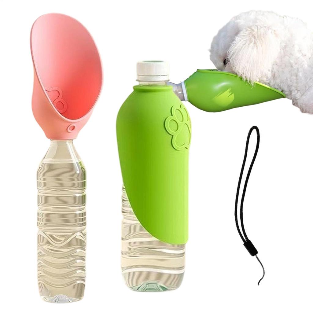 Portable Dog Water Bottle Foldable Pet Hydration Container Dog Water Dispenser Portable Cup for Small Medium Large Breeds