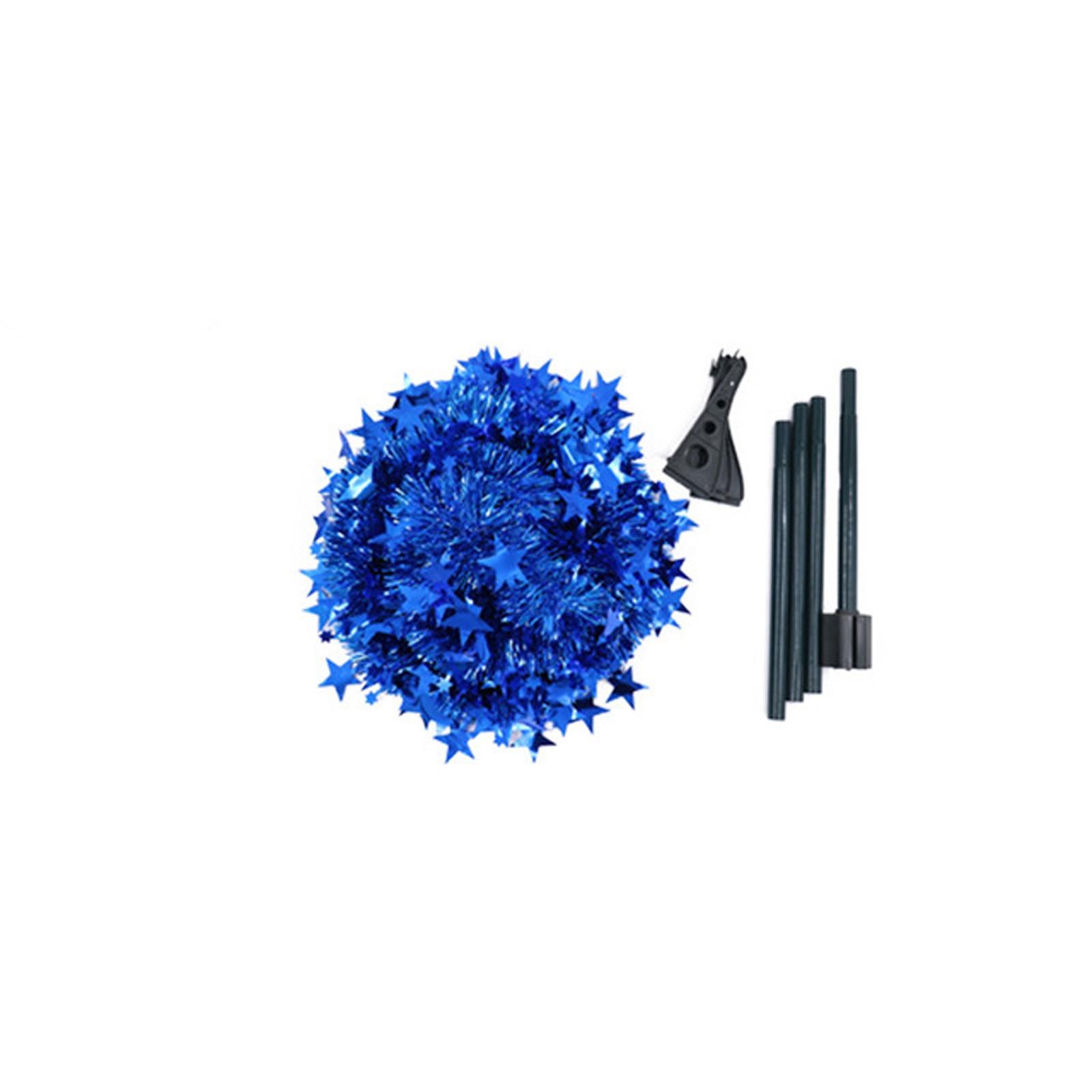 

Рождественская елка Складная искусственная елка Рождественские украшения 1.2M синий