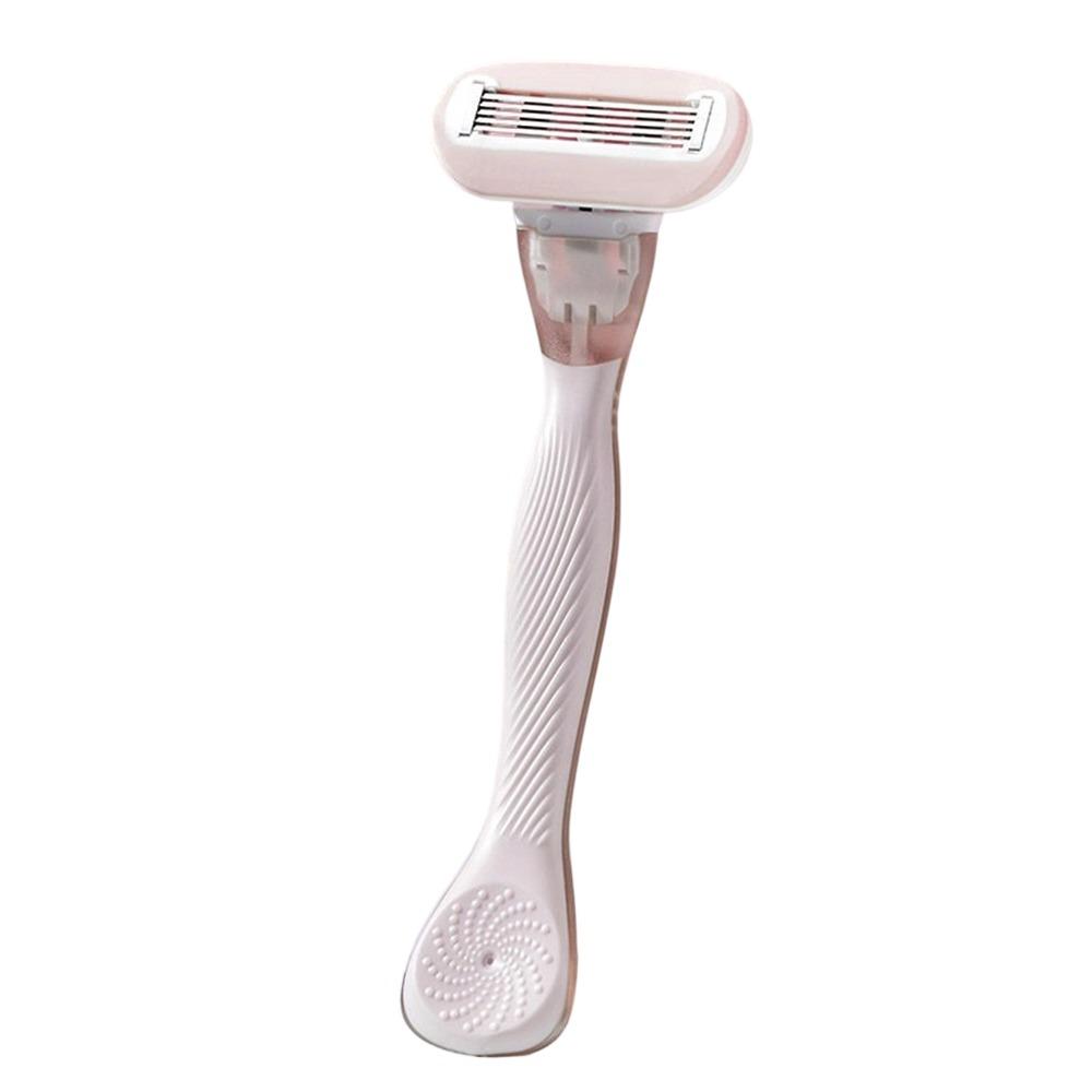 Manual Lady Shaver 5-Blades Epilator Durable Women Razor Private Body