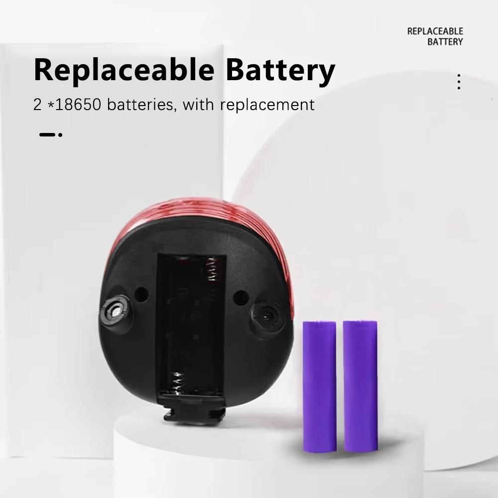 Avertissement de sécurité Feu arrière de vélo LED super lumineux Veilleuse Cyclisme Feu arrière Accessoires de vélo