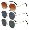 3pcs Unisex Geometric Frame Vintage Classic Colorful Fashion Glasses Suitable For Outdoor Daily Life Vacation Travel Accessories