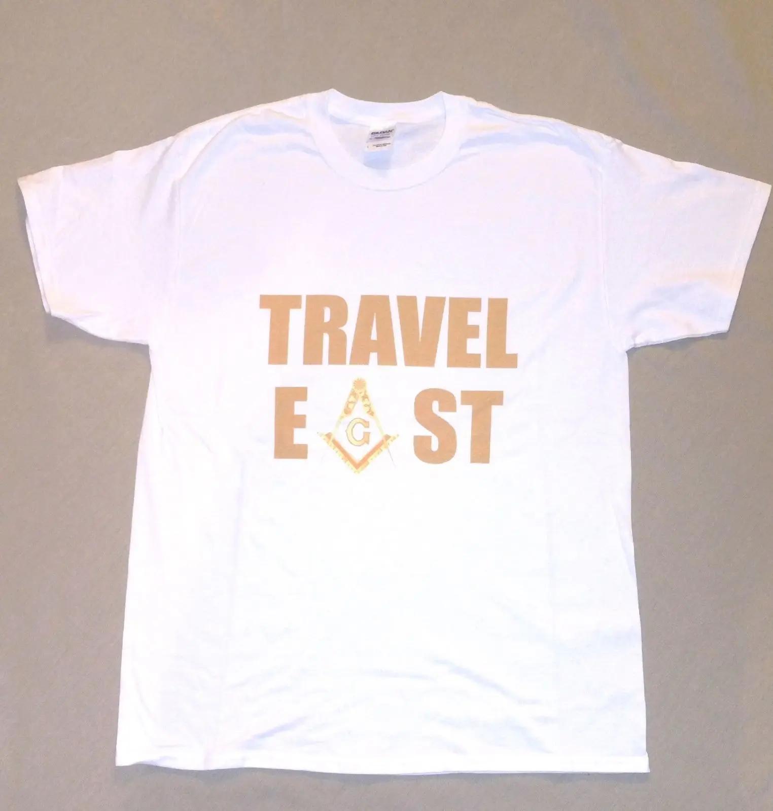 

Masonic Travel East Mason Freemason TShirt 100 Cotton ONeck Summer Short Sleeve Casual Mens Tshirt Size S3XL S
