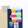 VANRA Sticky Heading Transparent 6 120 Sheets x 10 Packs Notes, Notes, Film, Writable, Colors,