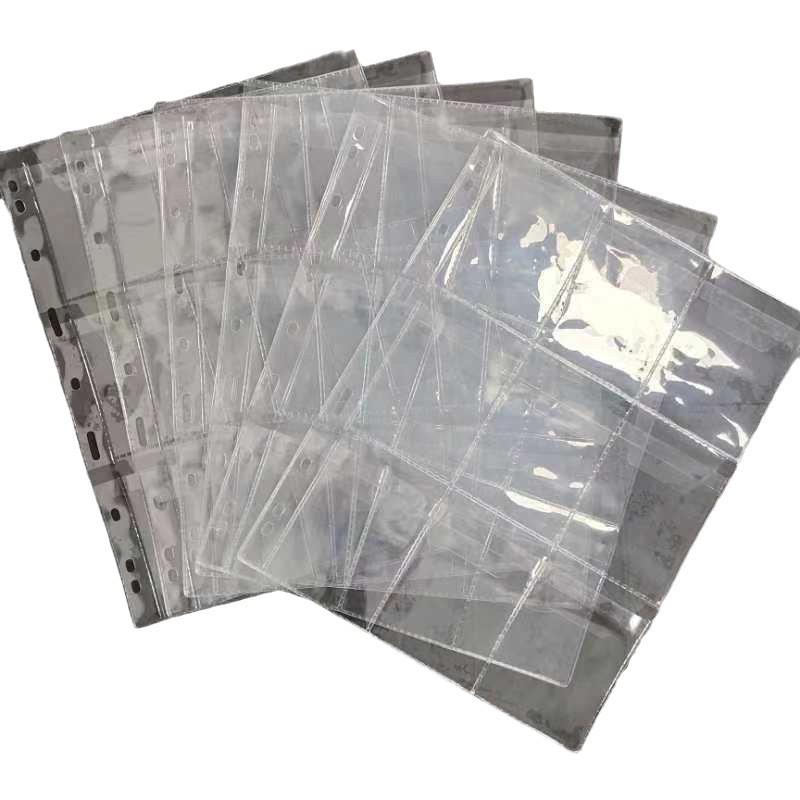 9-Hole 12-Pocket PVC Coin, Currency, Stamp & Ancient Coin Album - Portable Storage