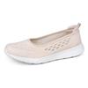 Summer Mother Shoes Breathable Mesh Hollow Elderly Shoes Women's Non-slip Old Beijing Cloth Shoes Soft Sole Middle and Old Walking Shoes