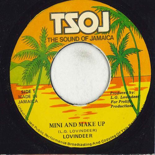 

7inch Record LOVINDEER - Mini And Make Up none TSOJ 1988 Jamaica Reggae, Ska & Dub Used