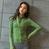 Women's Korean Style Loose Quick-Dry Plus Size Sports Jacket for Yoga, Gym, and Running