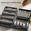 Jieli Electric Screwdriver Bit Set - Slotted & Phillips Heads