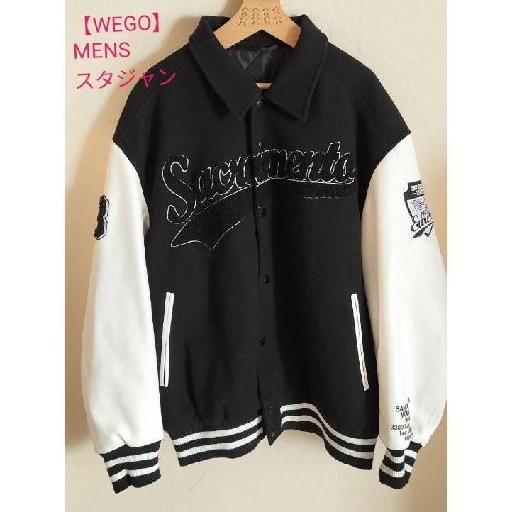 [WEGO] Melton patch jacket for men M