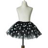 Polka Dot Print Tulle Dance Pettiskirt Layered Princess Skirt Ballet Dancewear Tutu Skirts  Adult