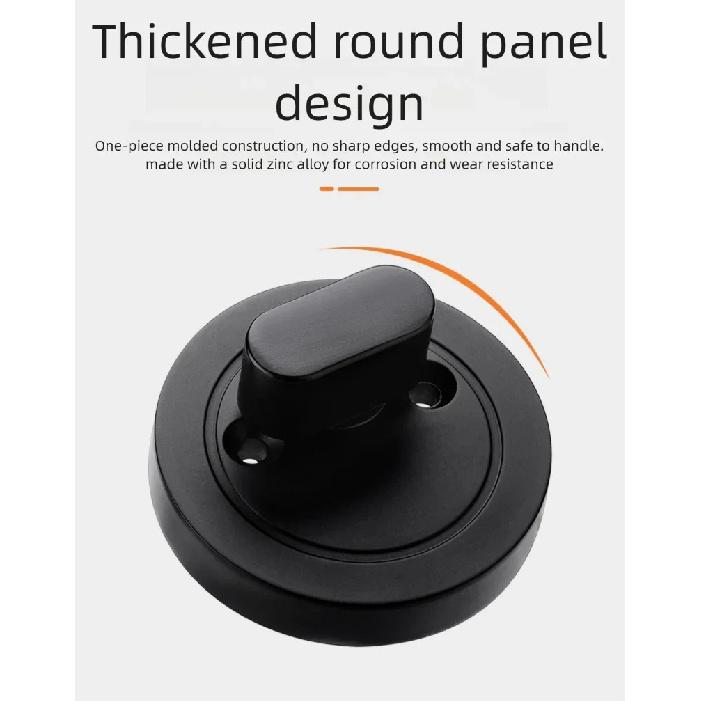 Concealed Wooden Door Locks Single Double-Sided Home Security Privacy Latches for Bedroom Hallway Auxiliary Hidden Door