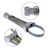 Oil Filter Wrench Heavy Duty Adjustable Steel Strap 60mm-120mm Diameter Universal Car Auto Motorcycle Oil Filter Removal Tool