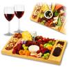 Cheese Cutting Board, Serving Snacks, Bamboo Cake Stand