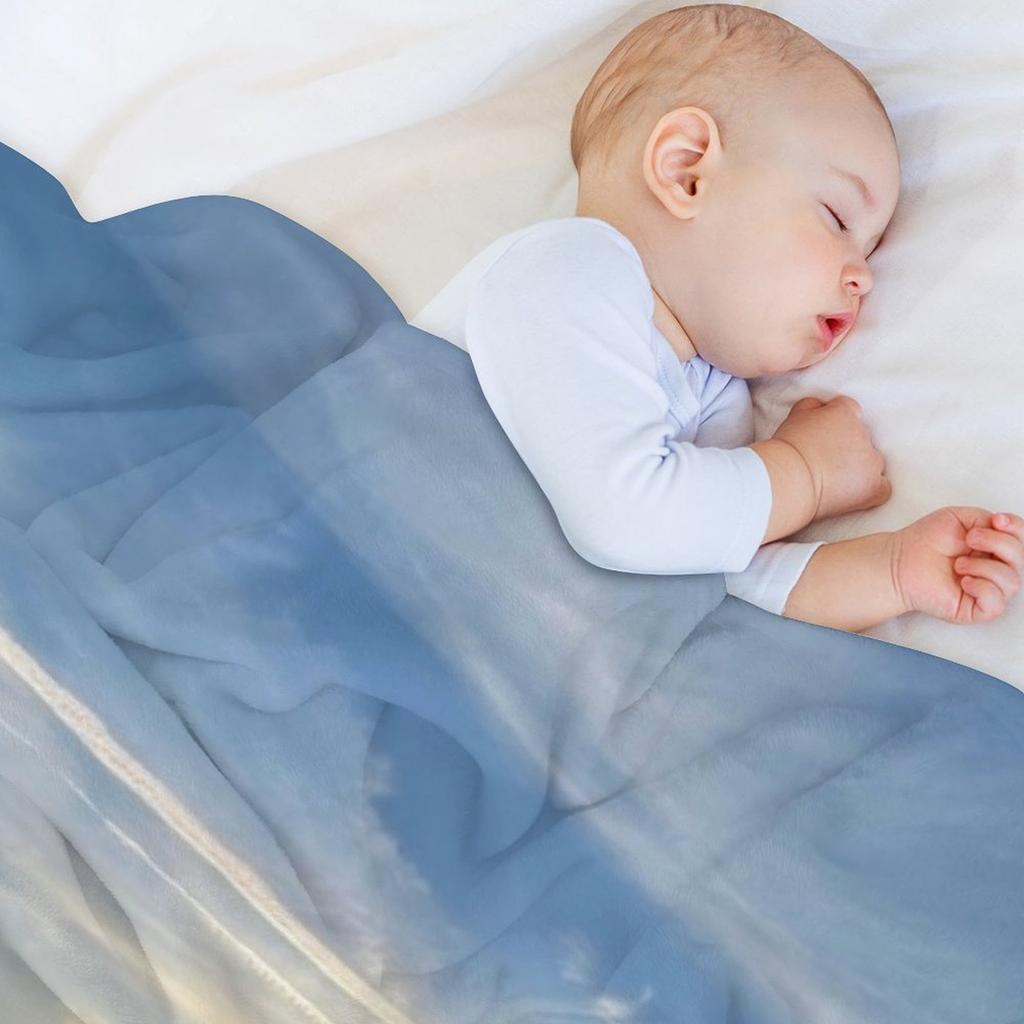 Stunning sunset on Cayo Costa State Park Throw Blanket Retros Thin Multi-Purpose Soft Blankets