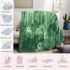 Misty Ghosts Flannel Blanket Warm Soft Halloween Christmas Couch Warm Cozy Decorative Decor Gift for All Season