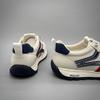 Zapatillas de Cuero Genuino para Hombre Estilo Primavera - Ligeras, Versátiles, Blancas, Deportivas Casuales
