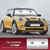 Autoslunční clona na čelní sklo UV ochrana Sluneční clona pro MINI Cooper R56 F56 R50 JCW Cabrio Aceman Countryman Clubman Roadster