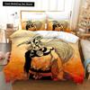 3D Anime Bleach Kurosaki Ichigo Duvet Cover Pillowcase Bedding Set Double Twin Full Queen King Adult Kids Bedclothes Quilt Cover
