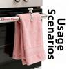 5Pcs Non-slip Kitchen Towel Clips Stainless Steel Clothes Peg Laundry Clothespins  Household