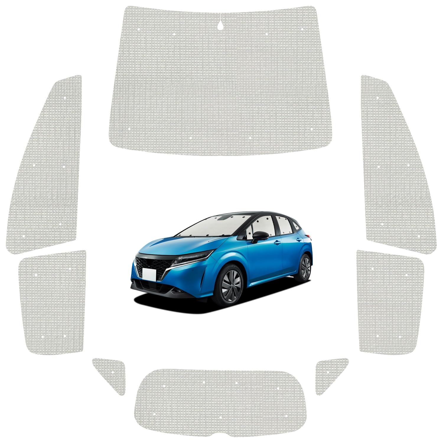 

atmys Солнцезащитный козырек Крафт Тень Автомобиль Новая Модель Note Серия E13 Эксклюзивные Шторки Автомобильные Товары для Кемпинга Совместимые 09s-b024-sa серебряный