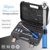 High Precision Torque Wrench Set Adjustable Preset Kilogram Scale Car Repair Tools 32-Piece Set 72-Tooth Ratchet