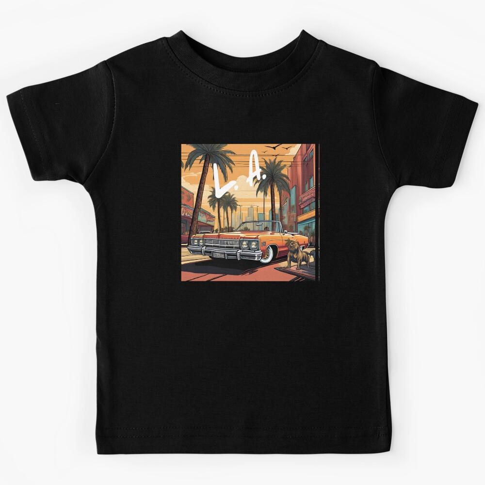Los Angeles Lowrider Lifestyle Kids T-Shirt 150