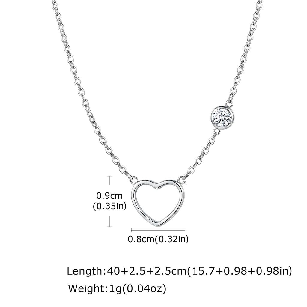 Fashion Geometric Butterfly Festival Heart Stainless Steel Gold Necklace Ladies, Accessories Nc-1198
