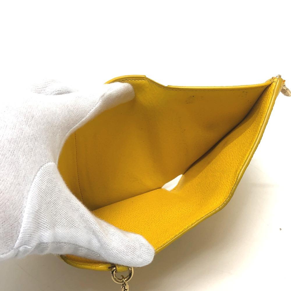 Louis Vuitton M14156 Portefeuille-Victorine Trifold wallet Leather Ginkgo Yellow