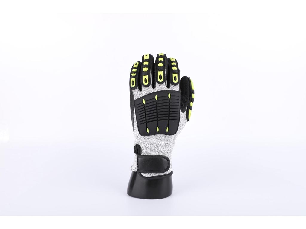 TPR Impact & Cut-Resistant Nitrile Work Gloves - Anti-Smash, Anti-Slip, Industrial-Grade Protection