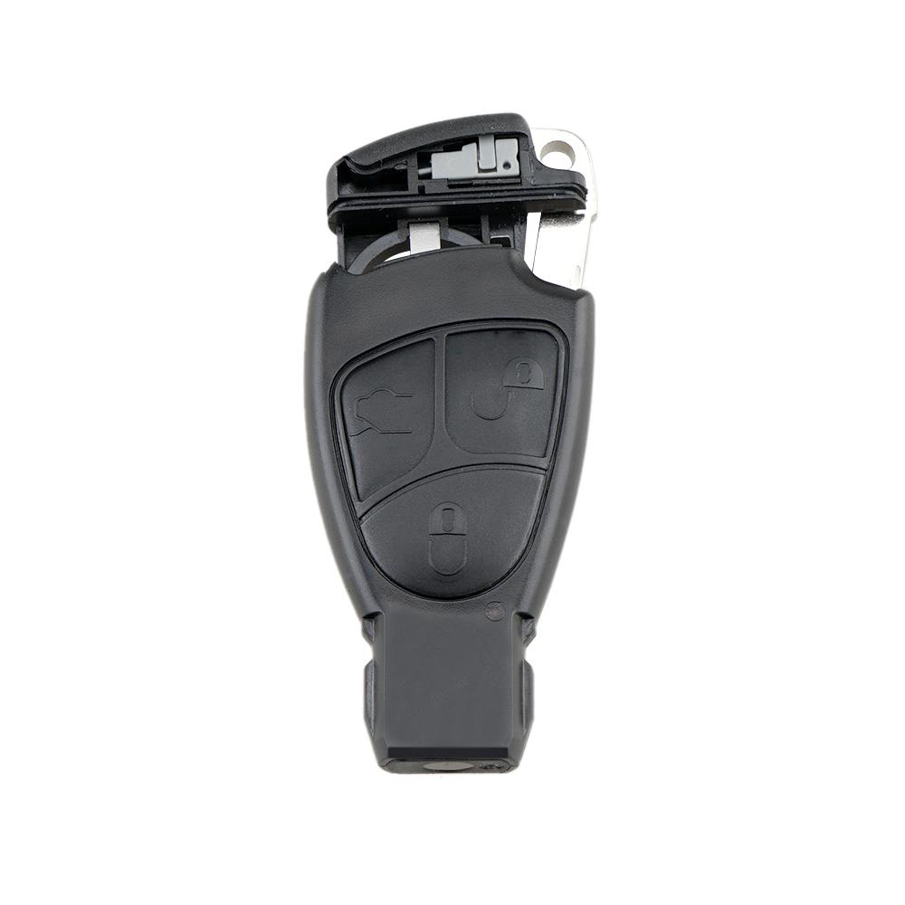 2/3/4 Buttons Car Key Fob Case Shell Replacement Insert Key Remote Cover with Balde Holder Fit for Mercedes/Benz M B E CL SLGood product