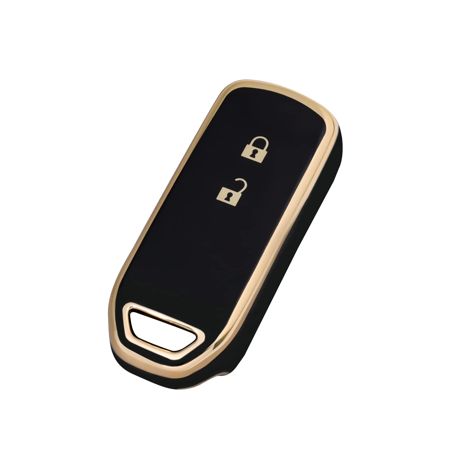 

OFFCURVE Чехол для смарт-ключа Honda NBOX N-BOX N-ONE N-WGN N-VAN N-WGN Совместимый чехол для ключа, чёрный