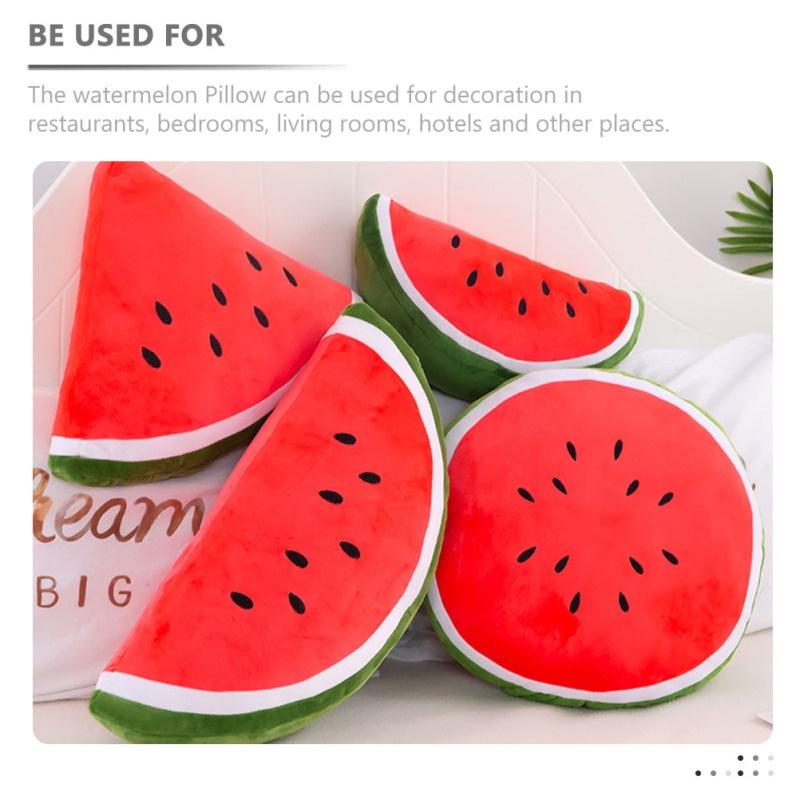 Soft And Huggable Watermelon Plush Toy Pillow Perfect For All Ages!