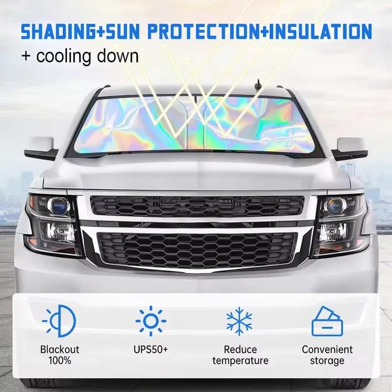Car Windshield Sun Shade UV Reflective Sun Visor Protection Cover For Toyota Sienna XL30 XL40 2010-2026